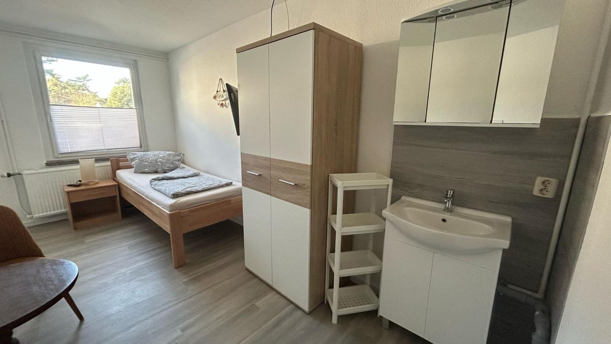 Einzelzimmer Mit Gemeinschaftsbad Pruchten المظهر الخارجي الصورة